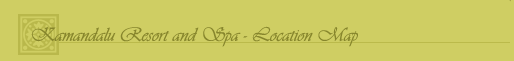 Location of Kamandalu Resort and Spa - Ubud, Bali