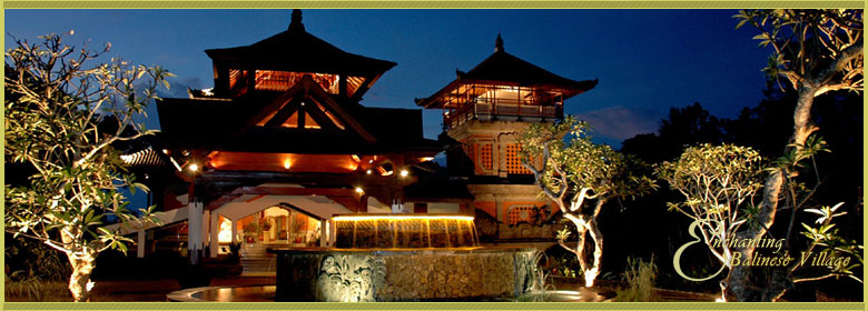 Enchanting Balinese Village - Kamandalu Resort and Spa - Ubud, Bali
