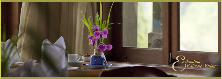 Echanting Balinese Village - Kamandalu Resort and Spa