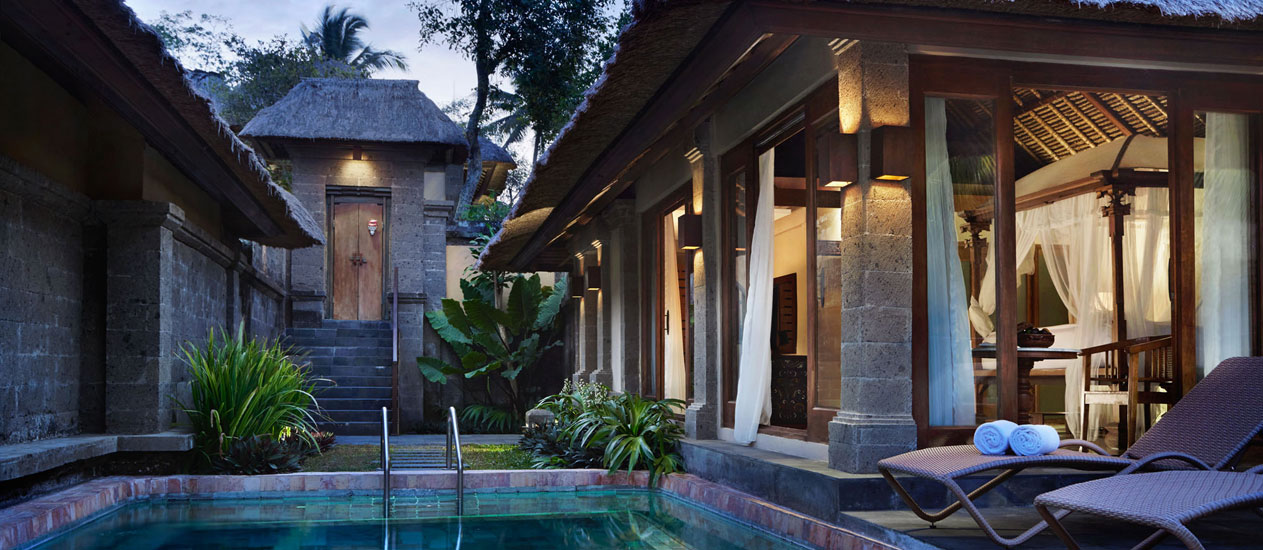 Pool Villa Exterior, Kamandalu Ubud, Bali
