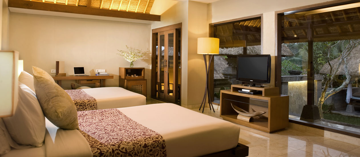 Villa 123 Secondary Bedroom, Two Bedroom Pool Villa, Kamandalu Ubud, Bali - resort villas