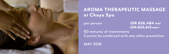 Aroma Therapeutic Massage at Chaya Spa - Kamandalu Ubud, Bali