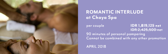 Romantic Interlude at Chaya Spa