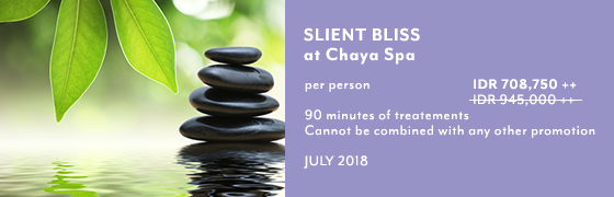 Silent Bliss at Chaya Spa - Kamandalu Ubud, Bali