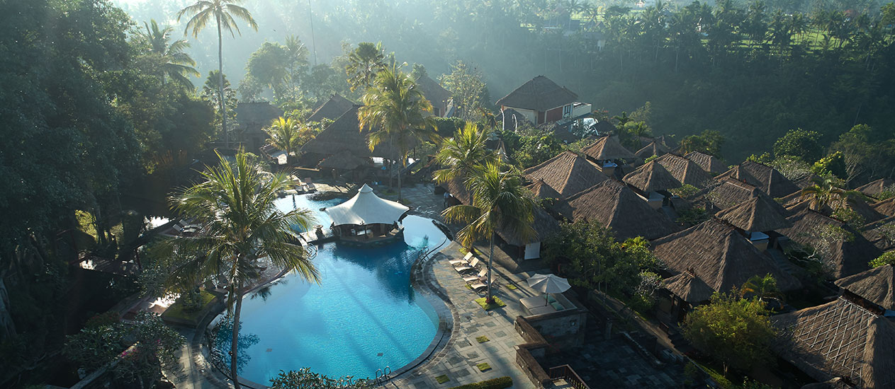 Nyepi Package 2023 - Main Public Pool area, Kamandalu Ubud, Bali
