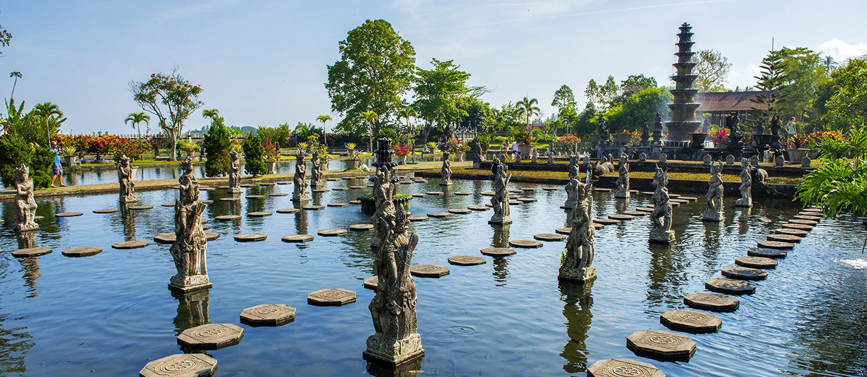 Tirta Gangga Water Garden in Karangasem, Kamandalu Ubud, Bali