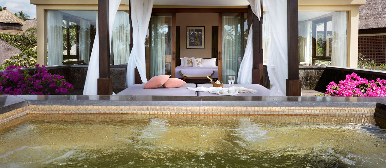 Presidential Villa Rama, Three Bedroom Pool Villa, Kamandalu Ubud, Bali - resort villas