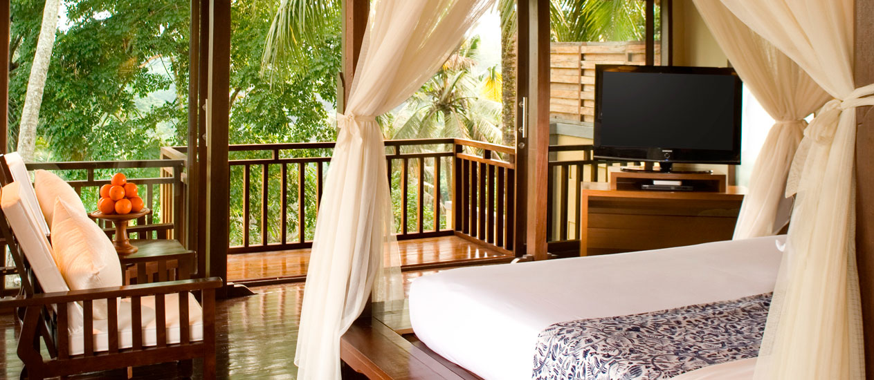 Villa 126 Master Bedroom, Two Bedroom Pool Villa, Kamandalu Ubud, Bali - luxury resort and spa