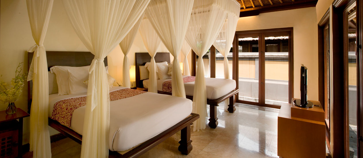 Villa 125 Exterior, Two Bedroom Pool Villa, Kamandalu Ubud, Bali - resort villas